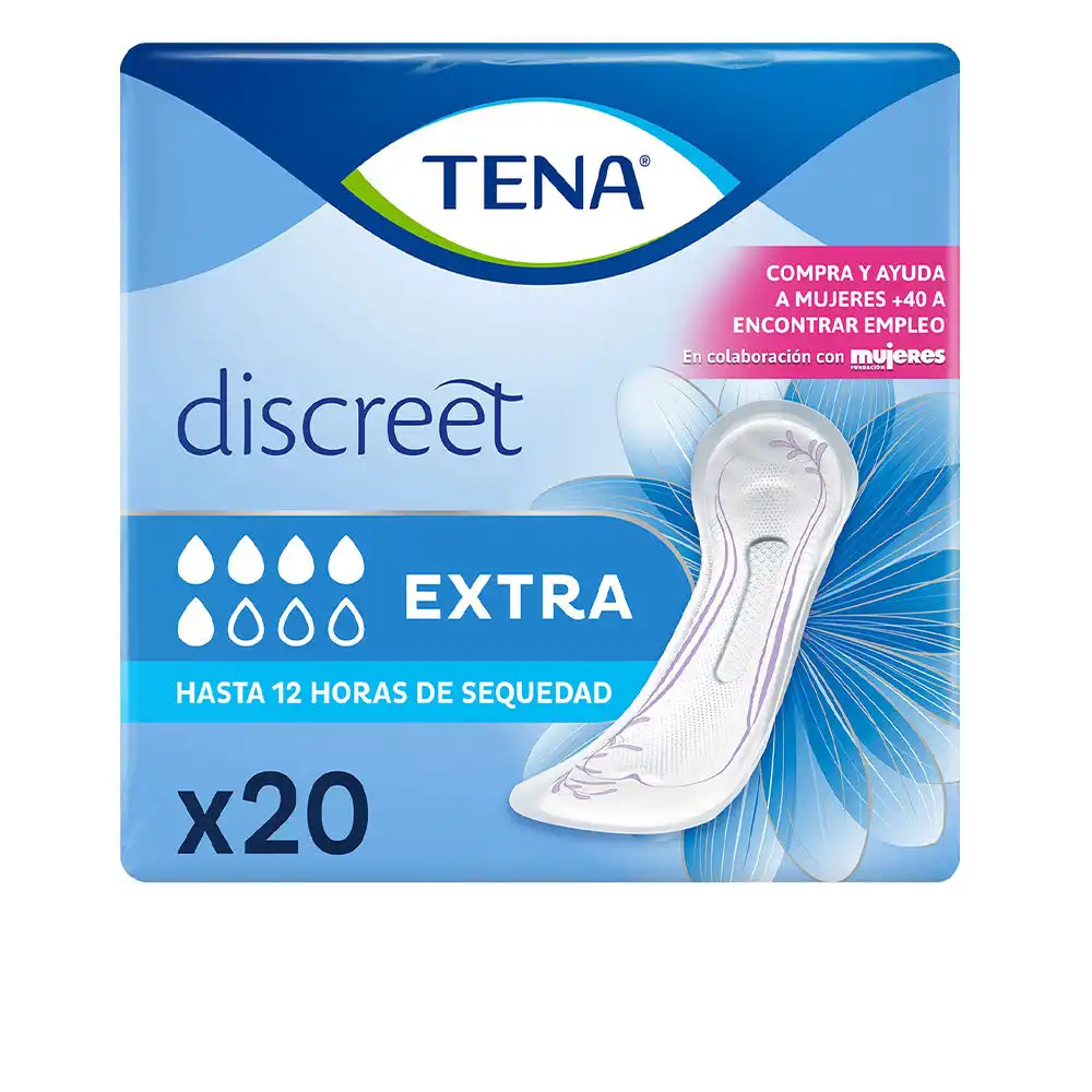 Discreet compresas incontinencia femenina extra 20 uds. - Tena - Comparador de precios