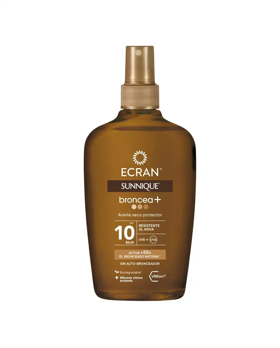 Ecran - Protector Solar En Aceite SPF10 Sunnique - Ecran - Comparador de precios