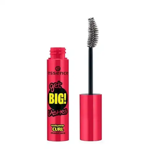 Essence Cosmetics Get Big Lashes Volume Curl Negro Máscara de Pestañas - Essence Cosmetics - Comparador de precios