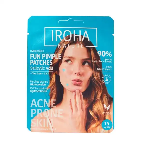 Fun Pimple Patches Salicylic Acid - Iroha Nature - Comparador de precios