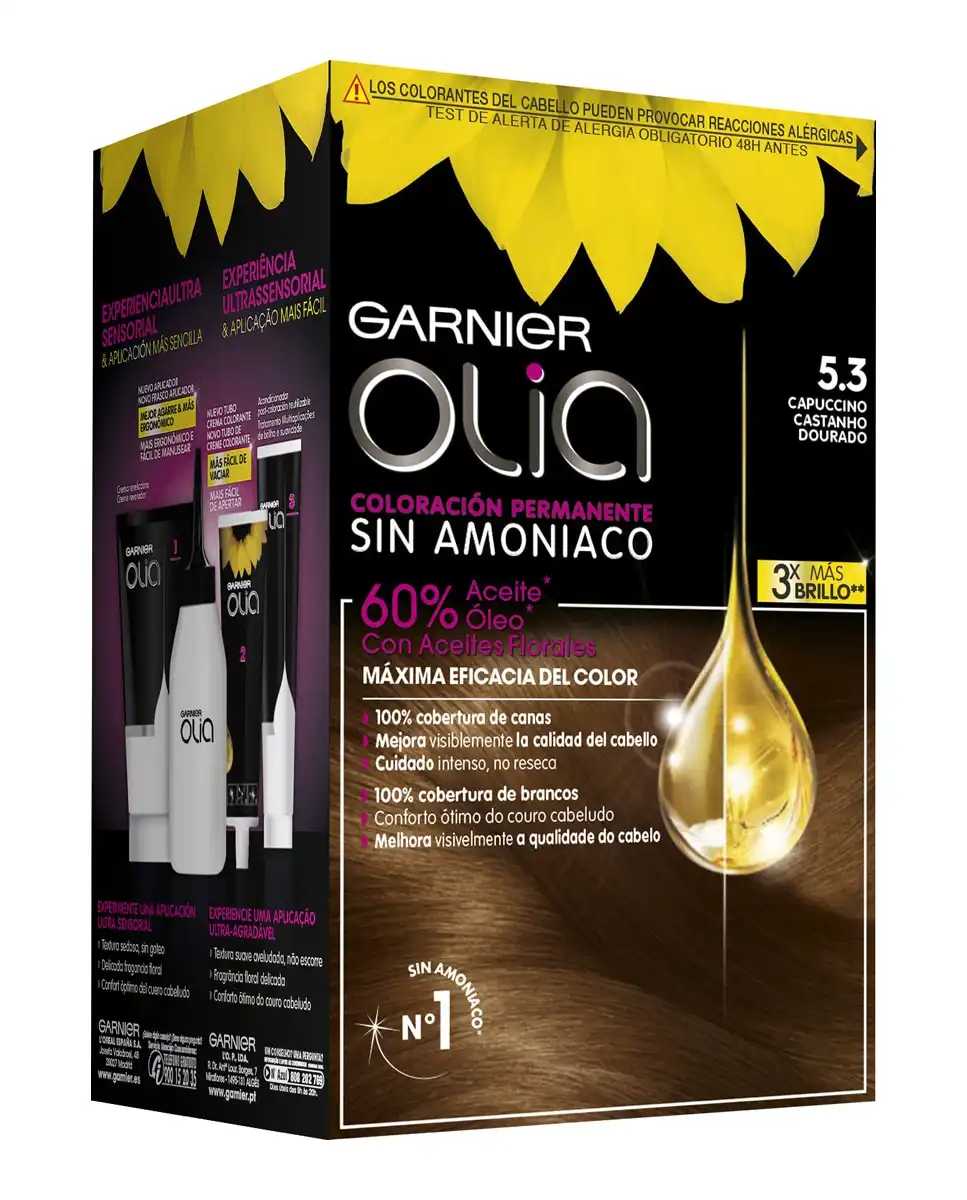 Garnier - Coloración Permanente Sin Amoniaco Olia - Garnier - Comparador de precios