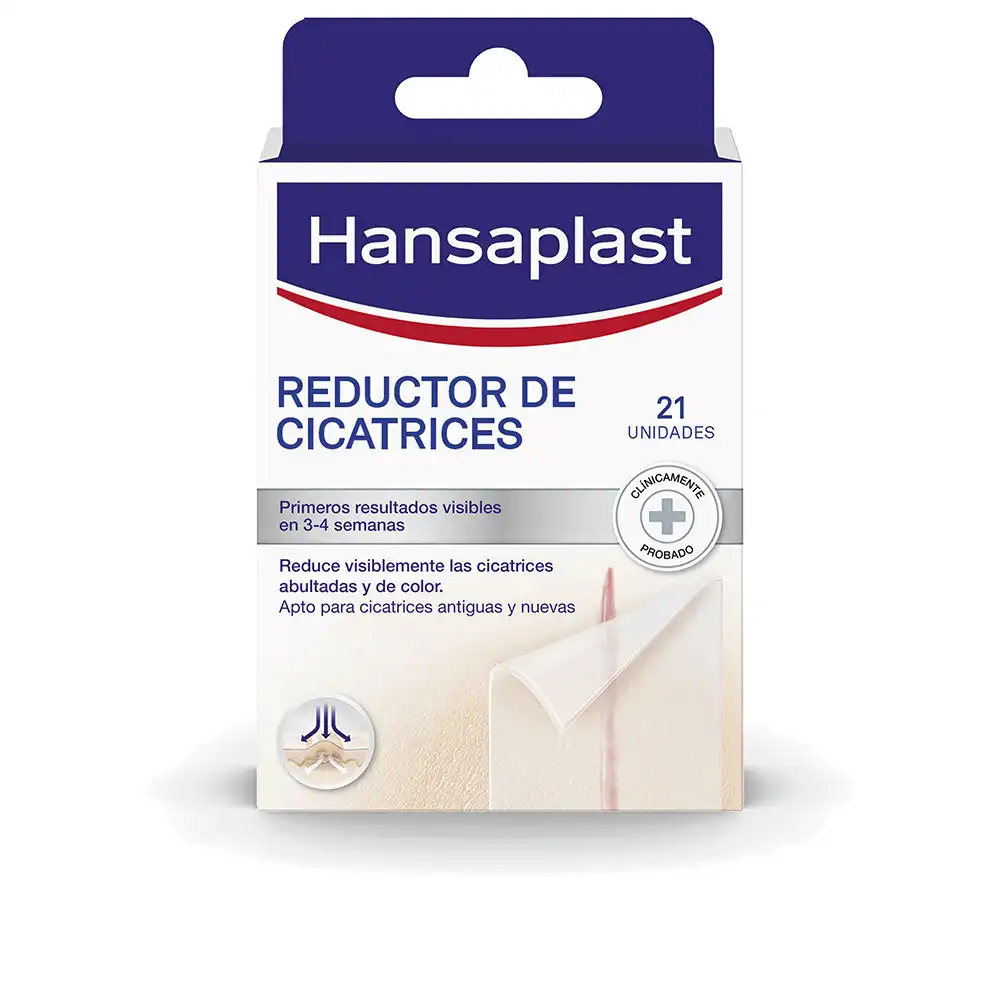 Hp Reductor Cicatrices apósitos 68 x 38 mm 21 u - Hansaplast - Comparador de precios