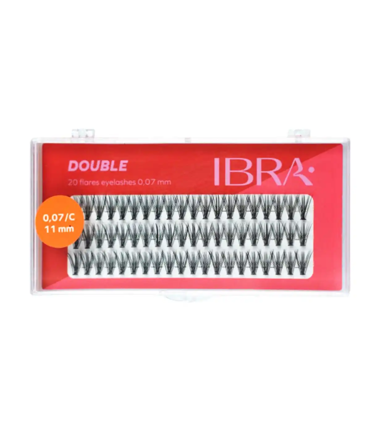 Ibra - Pestañas Postizas Individuales 20D/0.07 C - 11mm - Ibra - Comparador de precios
