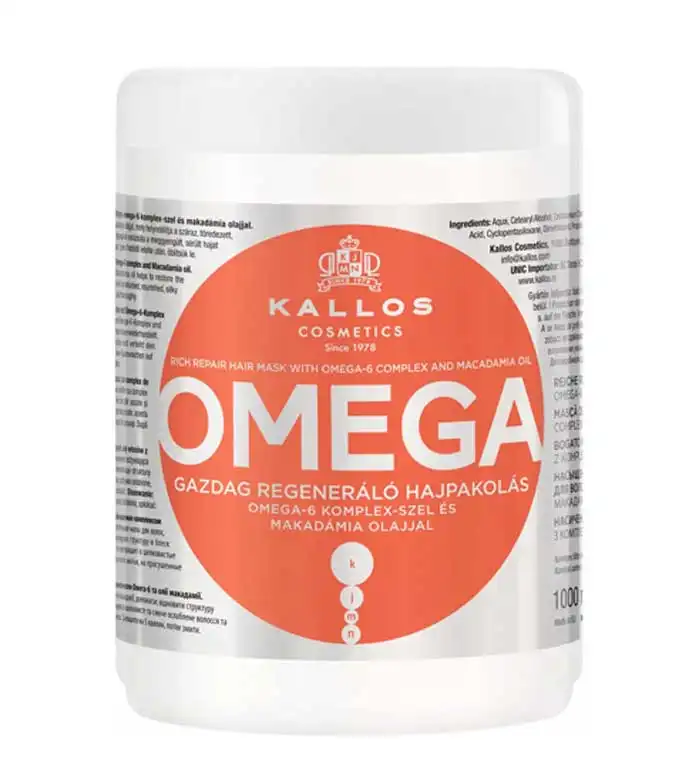 Kallos Cosmetics - Mascarilla capilar Omega 1000 ml - Kallos Cosmetics - Comparador de precios