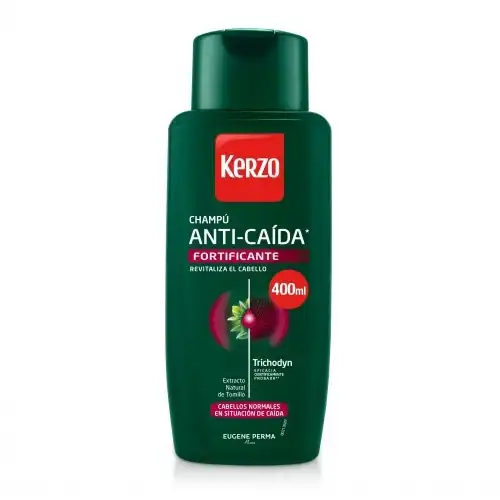 Kerzo - Champú Uso Frecuente Fuerza Revitalizante Cuidado del cuero cabelludo 400 ml male - KERZO - Comparador de precios