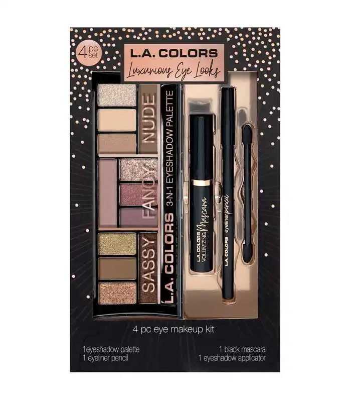 L.A Colors - Set de ojos 4 piezas Luxurious Eye Looks - L.A Colors - Comparador de precios