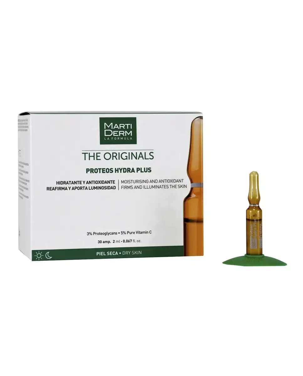MartiDerm - 30 Ampollas Proteos Hydra Plus The Originals - MartiDerm - Comparador de precios