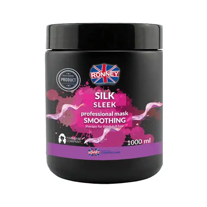Mascarilla Alisadora Silk Sleek Cabellos Finos 1000 ml - RONNEY - Comparador de precios