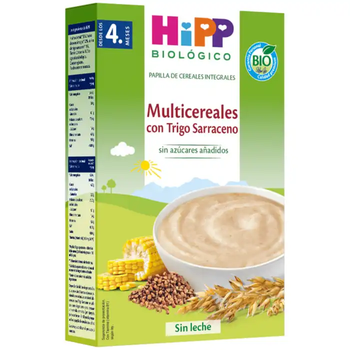 Multicereales con Trigo Sarraceno 200 gr - HiPP - Comparador de precios
