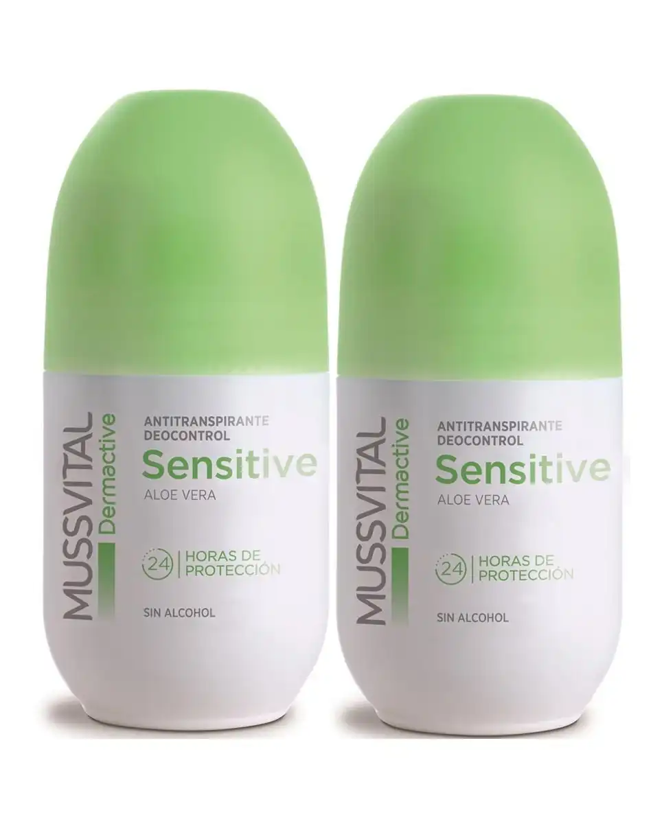 Mussvital - Pack Desdorante Dermactive Roll On Senst - Mussvital - Comparador de precios