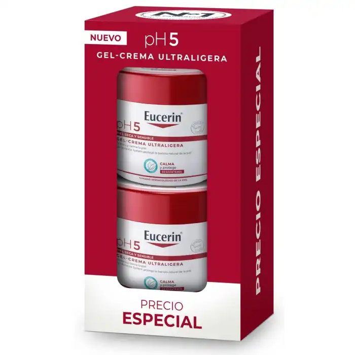 Pack pH5 Gel-Crema Ultraligera 700 ml - Eucerin - Comparador de precios