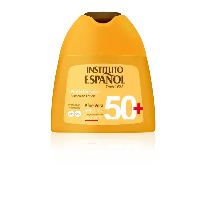 Protección Solar Loción Aloe Vera SPF50+ 100 ml - Instituto Español - Comparador de precios
