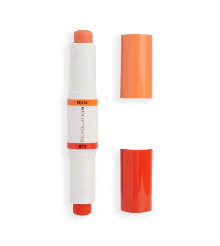 Revolution - Dúo de correctores de color en stick Correct & Transform - Peach and red - Makeup Revolution - Comparador de precios
