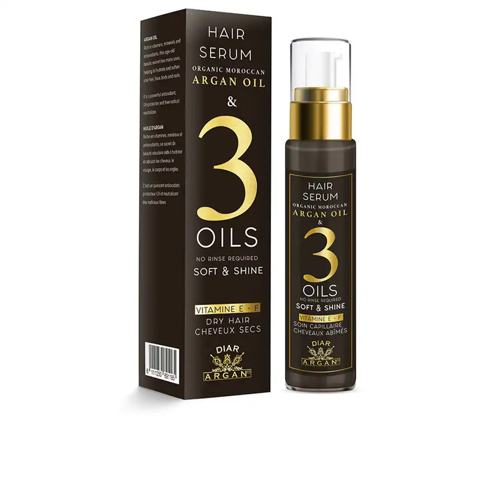 Sérum Para El Cabello de argán puro y tres aceites esenciales 50 ml - Diar Argan - Comparador de precios