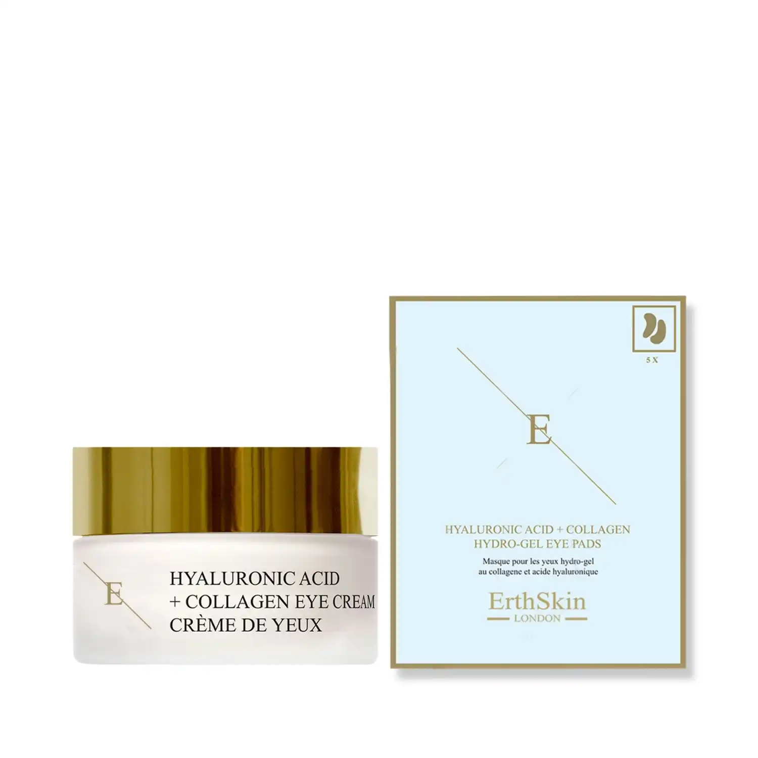 Set de contorno de ojos Pro Age + Hydrogel Kit cuidado de los ojos - ErthSkin London - Comparador de precios