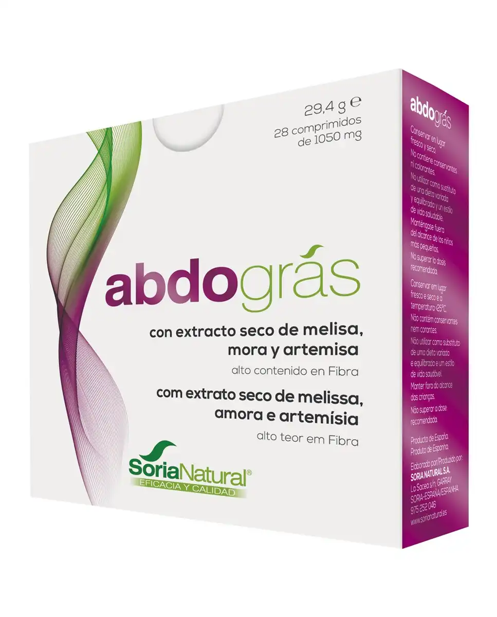 Soria Natural - 28 Comprimidos Abdográs - Soria Natural - Comparador de precios