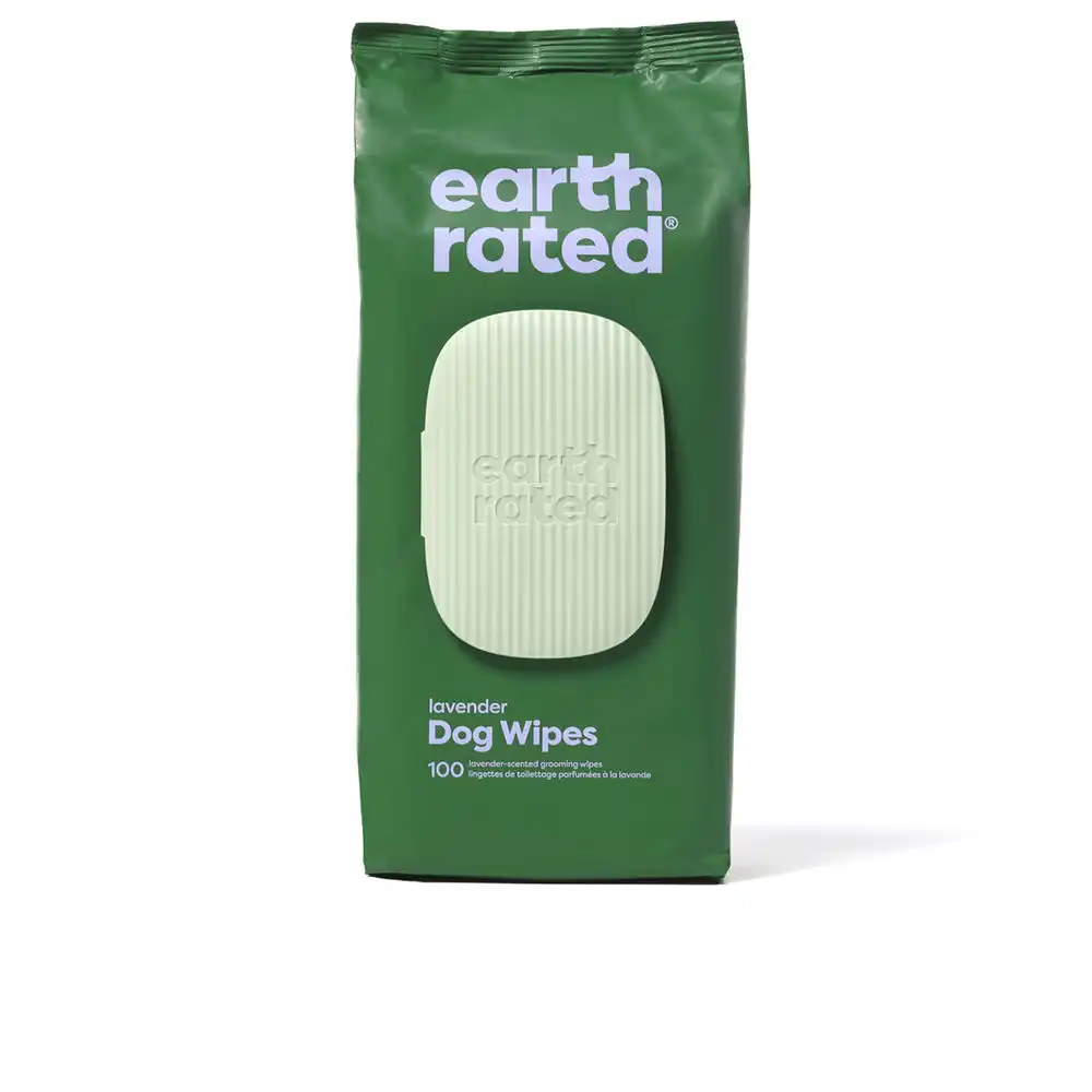 Toallitas Mascota bio #lavanda 100 u - Earth Rated - Comparador de precios