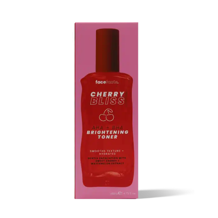 Tónico Iluminador Cherry Bliss AHA+BHA 140 ml - FACEFACTS - Comparador de precios