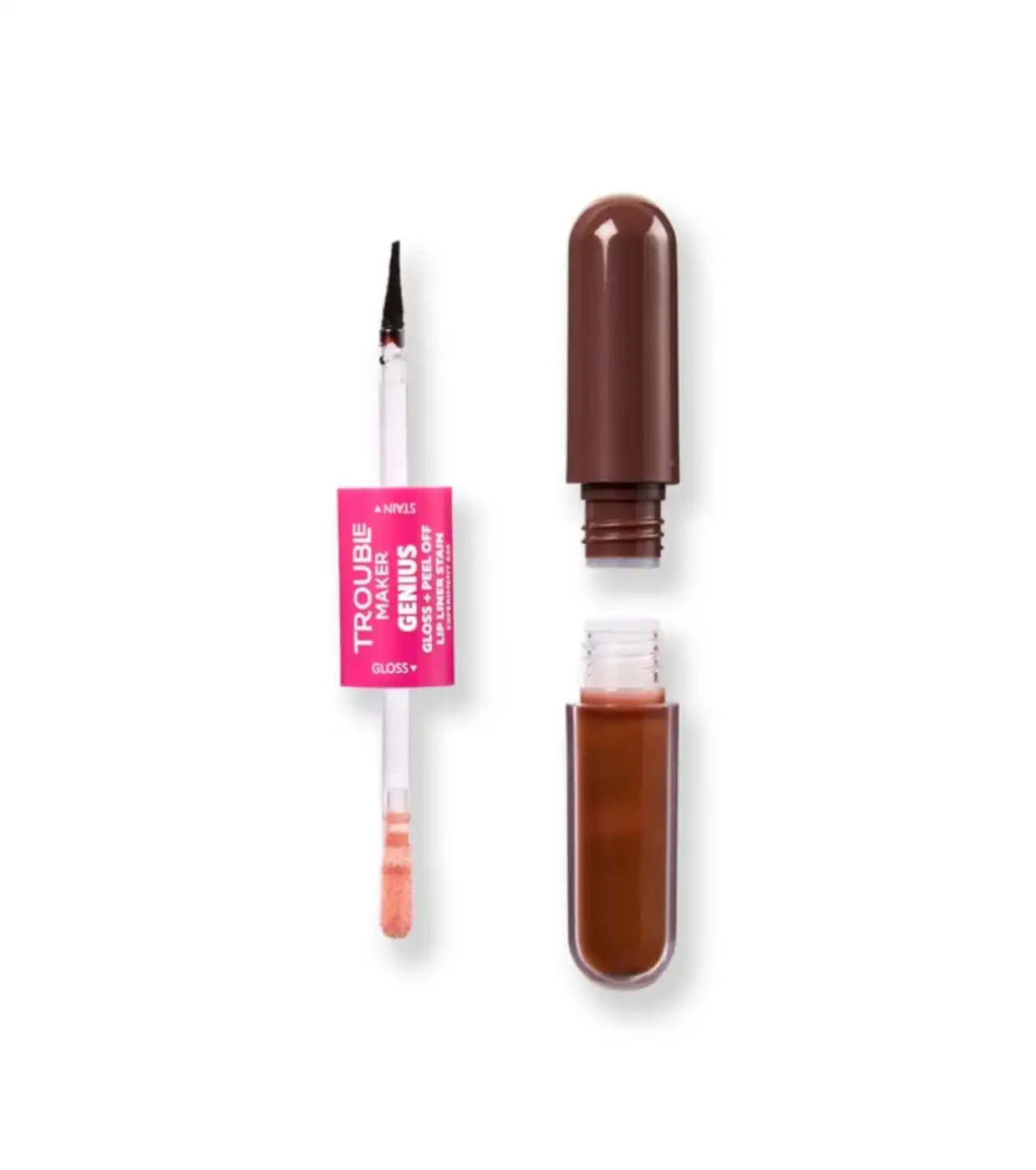 Trouble Maker - Duo Tinte labial peel-off + Brillo labial Genius - Experiment 626 Deep Nude - Trouble Maker - Comparador de precios