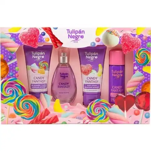 Tulipan Negro Candy Fantasy Estuche 50 ml Agua de Colonia - Tulipan Negro - Comparador de precios