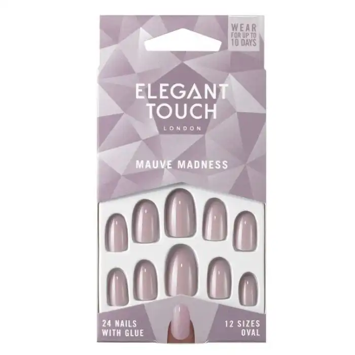 Uñas Postizas Mauve Madness - Elegant Touch - Comparador de precios