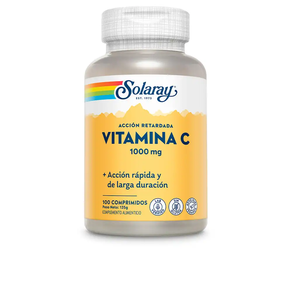 Vitamina C 1000 mg A/R acción retardada 100 comprimidos - Solaray - Comparador de precios