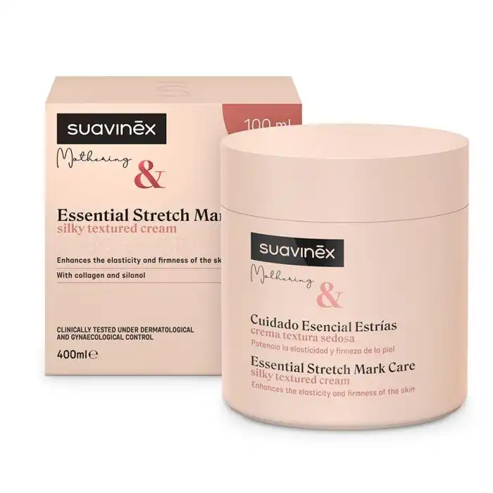 Mom Cuidado Esencial Crema Estrías 400 ml - Suavinex - Comparador de precios