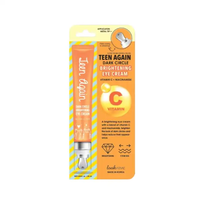Teen Again Dark Circle Contorno de Ojos Vitamina C y Niacinamida 50 ml - Look At Me - Comparador de precios