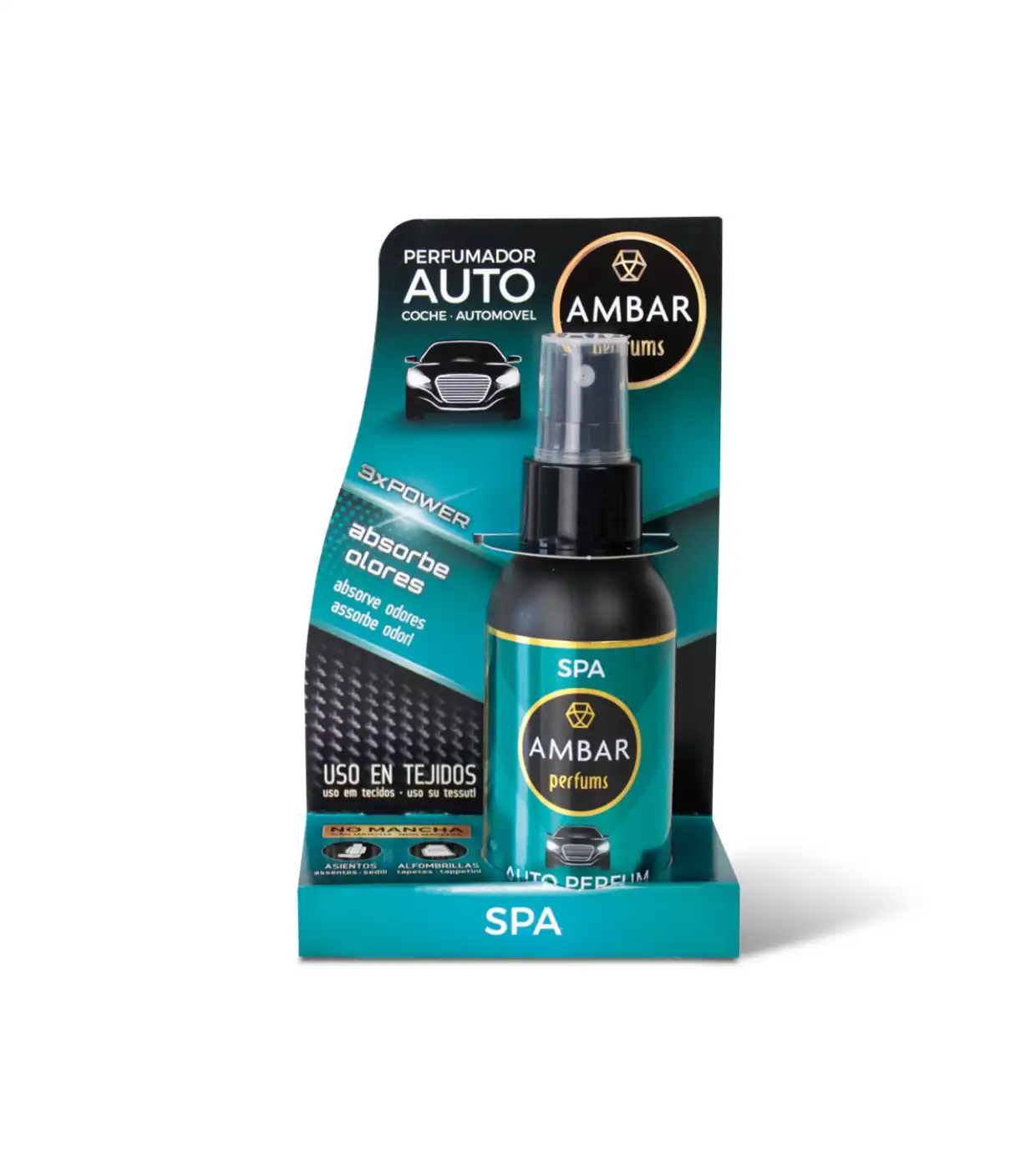AMBAR Perfums - Ambientador en spray para coche - Spa - Ambar Perfums - Comparador de precios