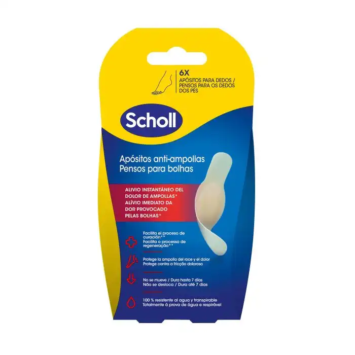 Apósitos Anti-ampollas para dedos - Dr Scholl - Comparador de precios