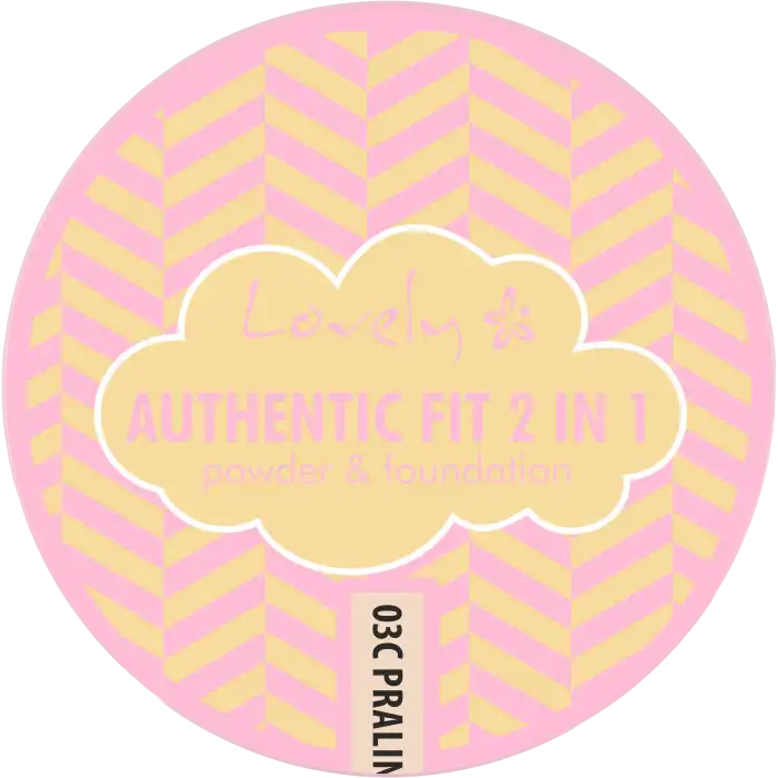 Authentic Fit 2 en 1 Base de Maquillaje en Polvo 9.5 gr - Lovely Makeup - Comparador de precios