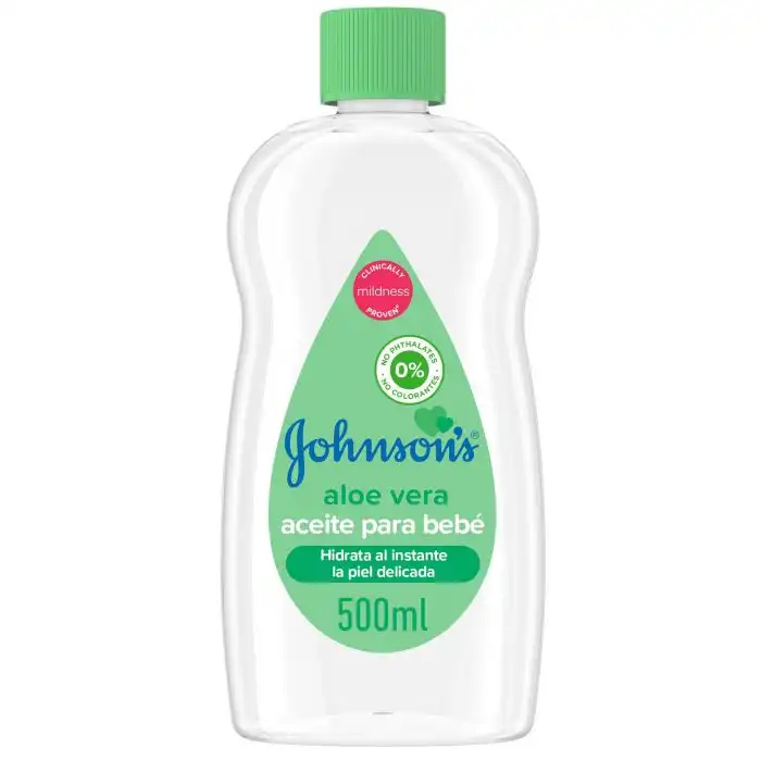 Baby Aceite Aloe Vera Piel Delicada 300 ml - Johnson - Johnson - Comparador de precios