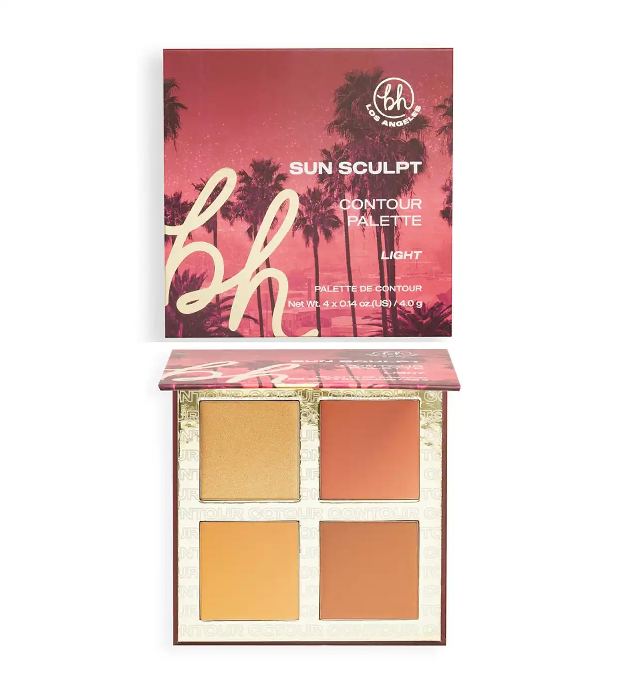 BH Cosmetics - Paleta de rostro Sun Sculpt Contour Palette - Light - BH Cosmetics - Comparador de precios