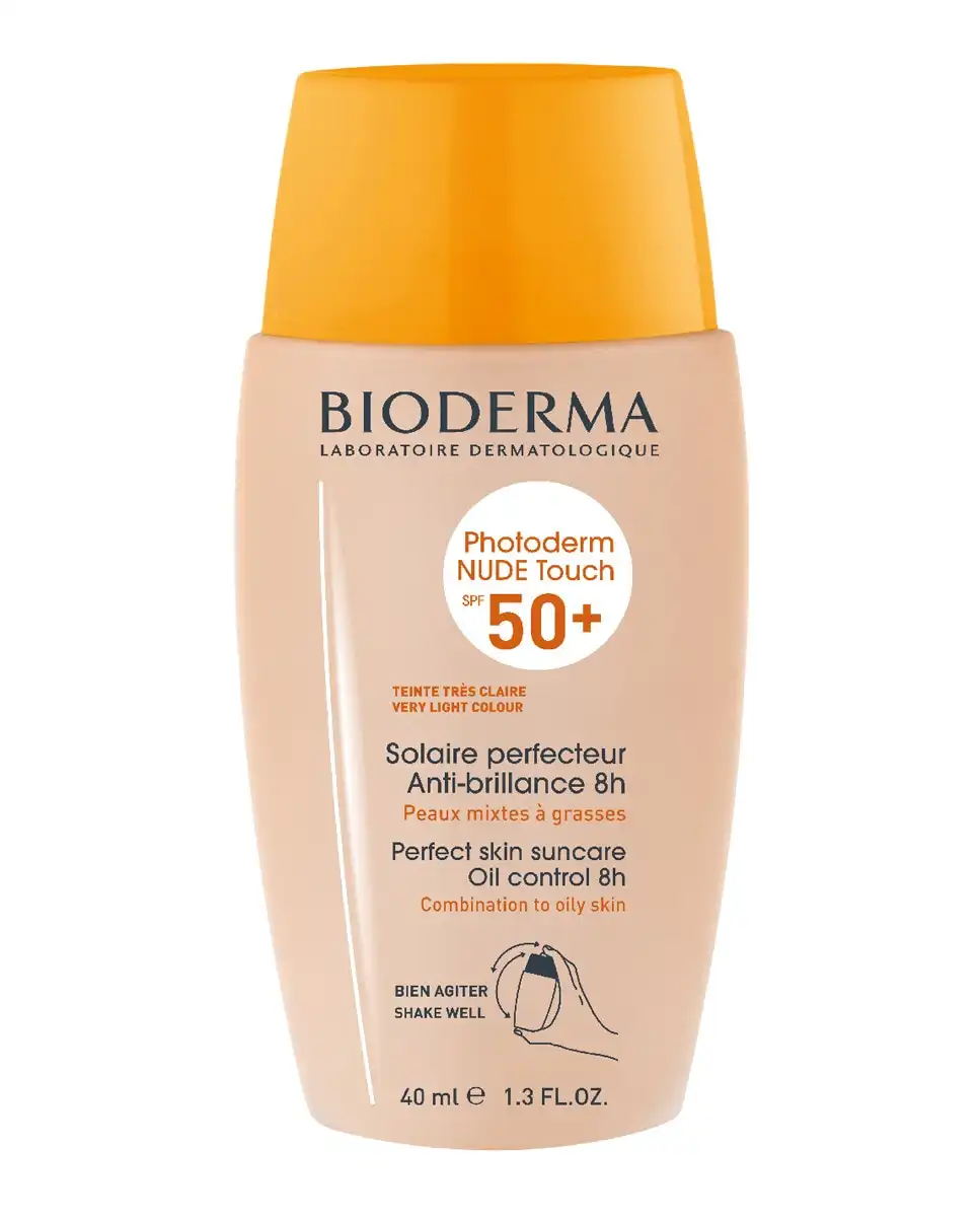 Bioderma - Protección Solar Photoderm Nude SPF 50+ Color Claro - BIODERMA - Comparador de precios