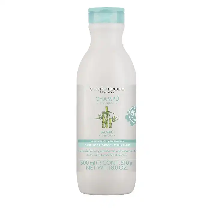 Champú con bambú para cabellos rizados 500 ml - Secret Code - Comparador de precios