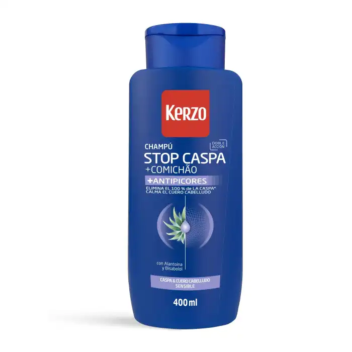 Champú Stop Caspa + Antipicores 400 ml - KERZO - Comparador de precios