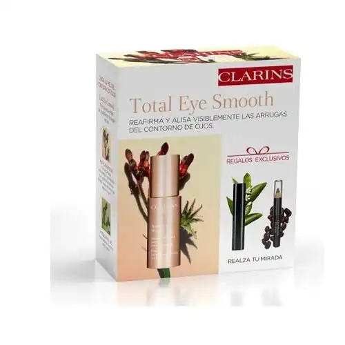 Clarins Total Eye Smooth Estuche 15 ml Contorno de Ojos - Clarins - Comparador de precios