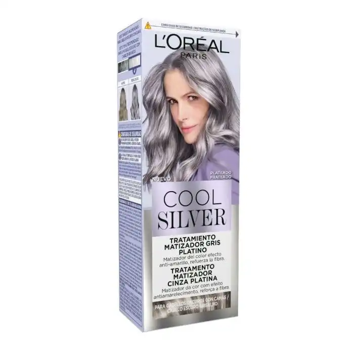 Cool Silver Tratamiento Matizador Gris Platino - Loreal Paris - Comparador de precios