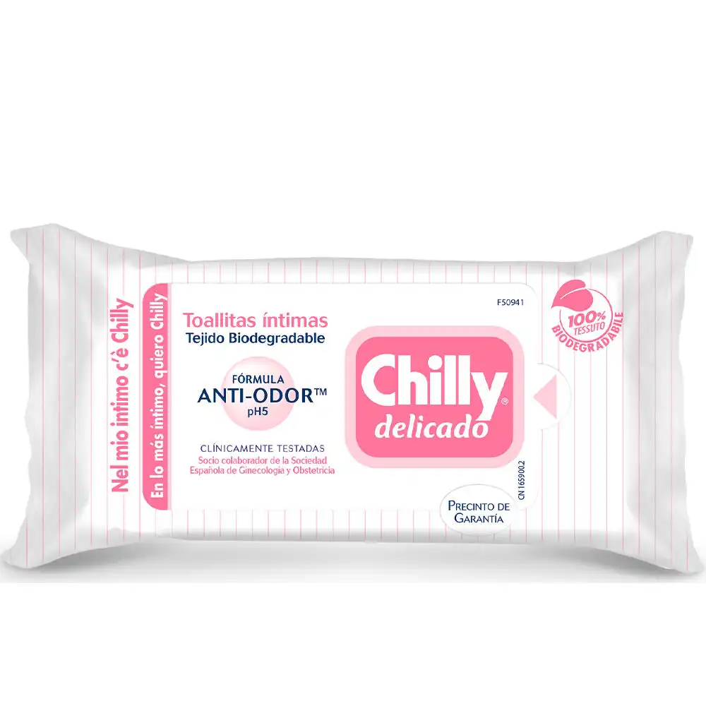 Delicado toallitas íntimas 12 u - Chilly - Comparador de precios