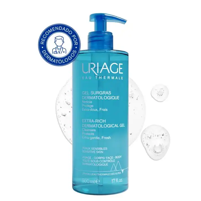 Gel de ducha dermatológico extra rico para piel sensible 500 ml - Uriage - Comparador de precios