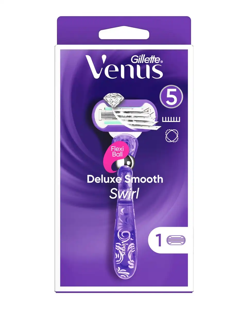 Gillette - Maquinilla Depilatoria Swirl Deluxe Smooth Venus - Gillette - Comparador de precios