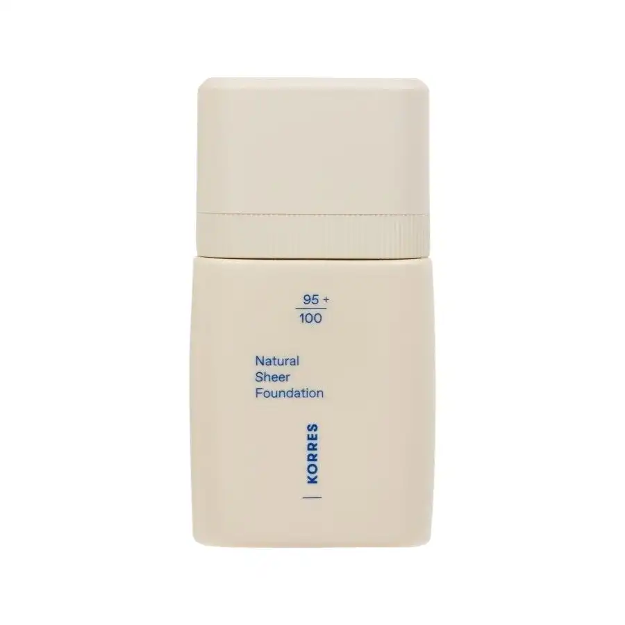 KORRES - Natural Sheer Foundation Bases de maquillaje 30 ml 02 Medium - Korres - Comparador de precios