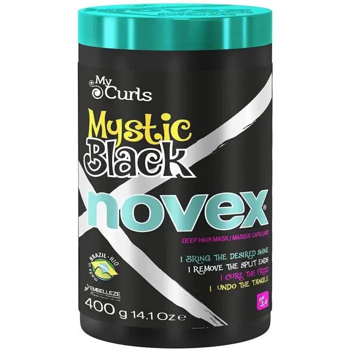 Mascarilla Capilar Mystic Black 400 ml - Novex - Comparador de precios