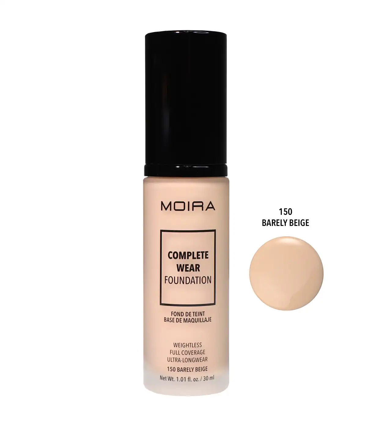 Moira - Base de maquillaje fluida Complete Wear™ - 150: Barley Beige - Moira - Comparador de precios
