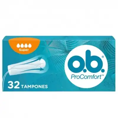 Ob OB Tampones ProComfort Súper , 32 un - Ob - Comparador de precios
