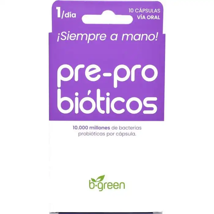 Pre-Probióticos - B.green - Comparador de precios