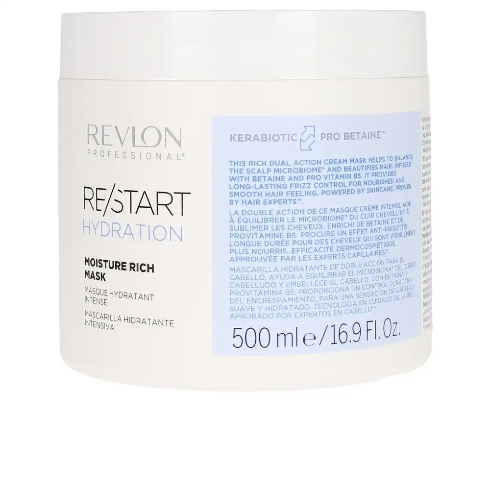 RE-START hydratation rich mask 500 ml - Revlon - Comparador de precios