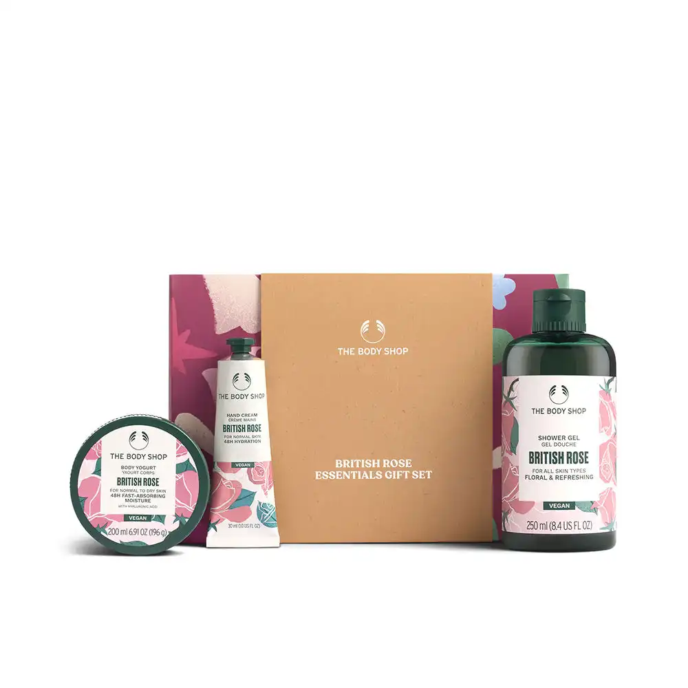 Small British Rose Estuche 3 pz - THE BODY SHOP - Comparador de precios