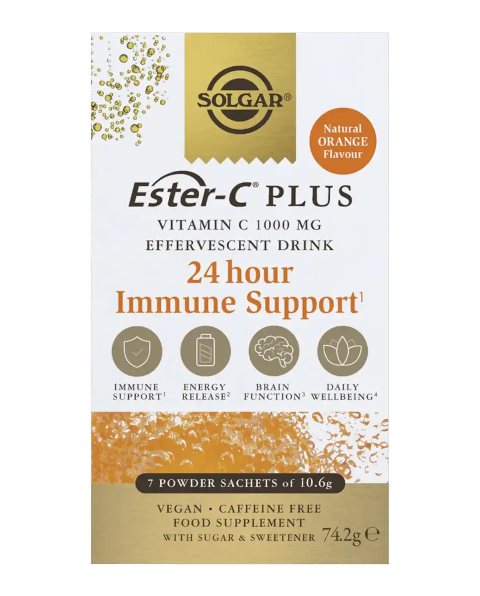 SOLGAR - 7 Sobres Ester-C® Plus Vitamina C Efervescente 1000 Mg - SOLGAR - Comparador de precios