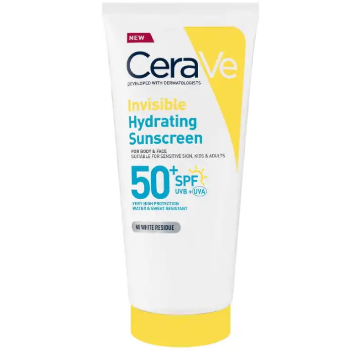 Sun Loción Invisible Hidratante SPF50+ 177 ml - CeraVe - Comparador de precios